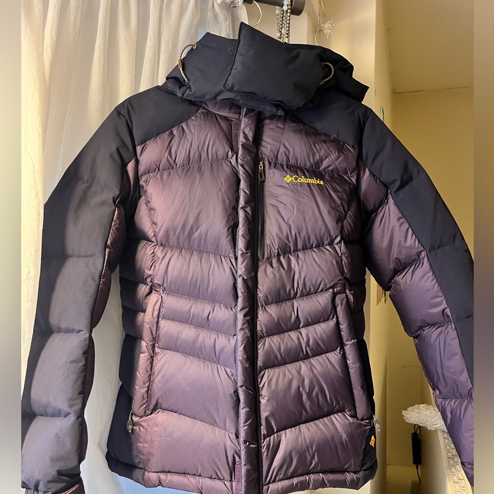 Columbia Dark Purple Insulated Jacket